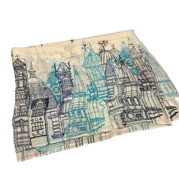 Canary Melon Cashmere Stole Scarf 76x28" - Picture 1 of 6